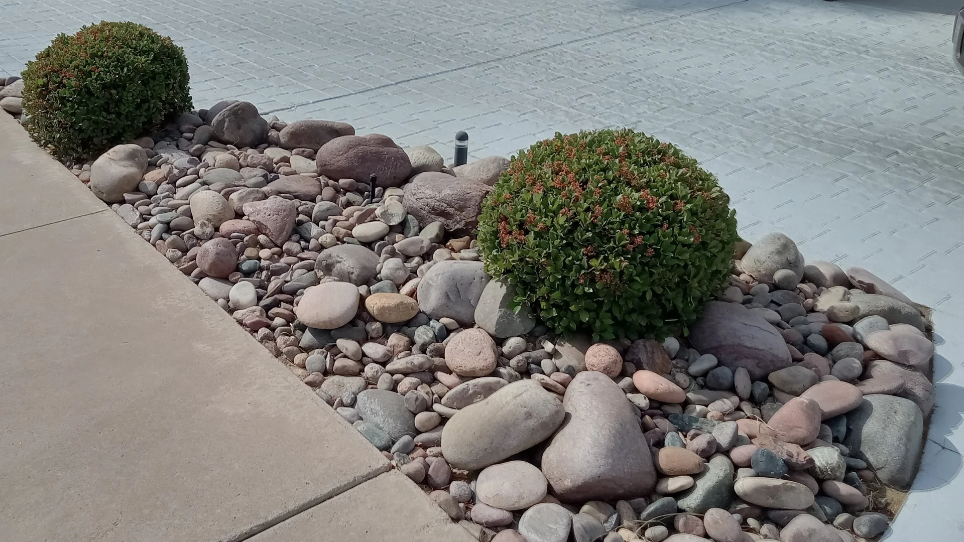 The Thickness of Your Rock Ground Cover Matters!